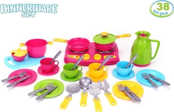 Technok Kitchen set 30el cooker dishes cups pots and cutlery TechnoK 3589 p8