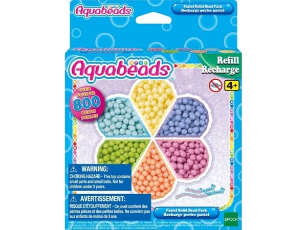 Aquabeads Förpackning med Pastellpärlor