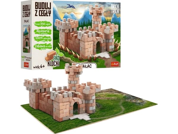 Trefl Trefl Brick Trick Bygg med murstein Castle Palace ECO-blokker