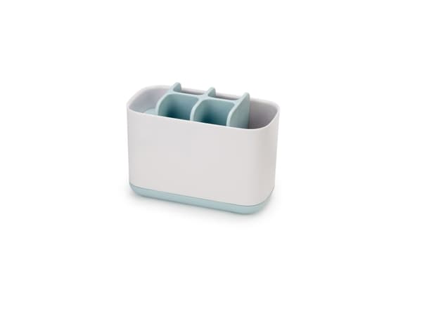 Joseph Joseph EasyStore Toothbrush caddy, Frittstående tannbørsteholder, Hvit, 128 mm, 86 mm, 171 mm, 34 g