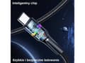 Pikkukuva 5 / 5: Usams USB cable USAMS U76 USB-C to USB-C cable 100W PD Fast Charging 1.2m black/black SJ537USB01 (US-SJ537)