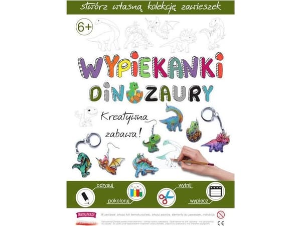 Fabryka Frajdy Dinosaurbakst - kreativ moro!