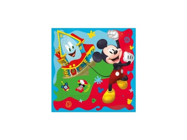 GoDan Paperiset lautasliinat Mickey 33x33cm 20kpl