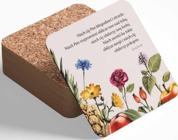 Sharon Korkunderlägg - Välsigna blommor