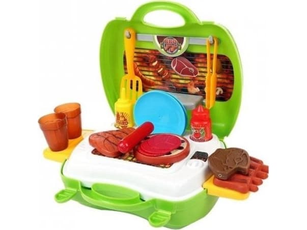 LEANToys Grill Lockable Suitcase Dream 32 PCS