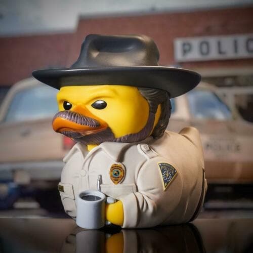 Collectible figurine: Stranger Things -  Jim Hopper Tubbz Cosplaying Duck