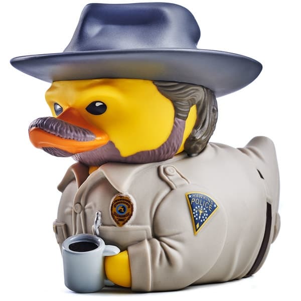 Collectible figurine: Stranger Things -  Jim Hopper Tubbz Cosplaying Duck