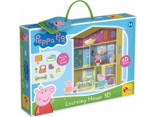 Mitt 3D-hus Peppa Pig 92055 LISCIANI p6