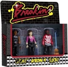 Collectible figurine: Breakin Reaction FigureS - 3-Pack (Ozone. Special K. Turbo) (Metallic)