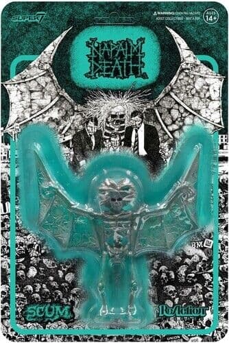Collectible figurine: Napalm Death Reaction Figure - Scum Demon Aquamarine