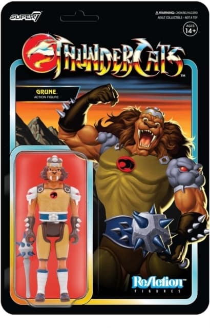 Samlarfigur: Thundercats Reaction Figure - Wave 2 - Grune