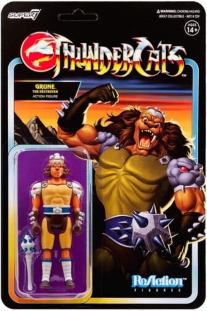 Samlarfigur: Thundercats Reaction Figure - Wave 2 - Grune The Destroyer