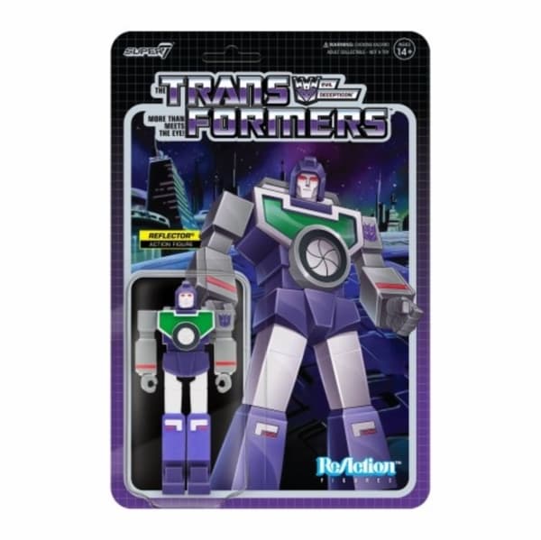 Collectible figurine: Transformers Reaction Figure - Wave 5 - Reflector