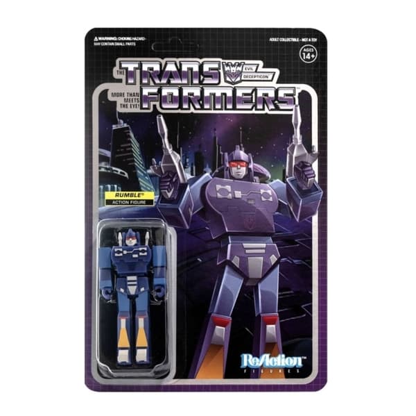 Collectible figurine: Transformers Reaction Figure - Wave 2 - Rumble