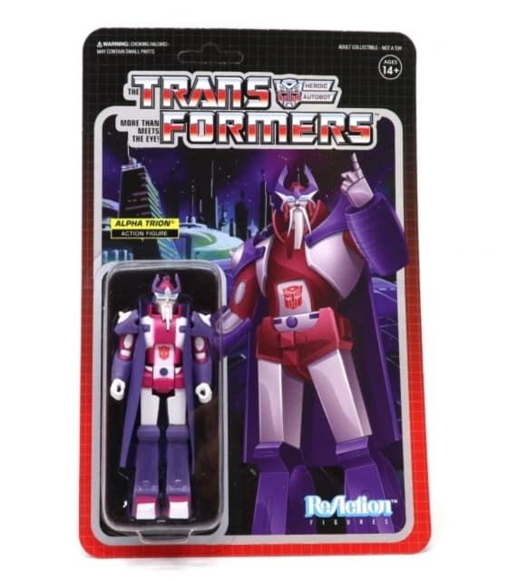 Collectible figurine: Transformers Reaction Figure - Wave 2 - Alpha Trion