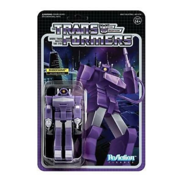 Collectible figurine: Transformers Reaction Figure - Wave 2 - Shockwave