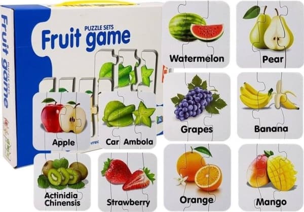 Lean Sport Educational Puzzle Fruit Puzzle 10 Connections