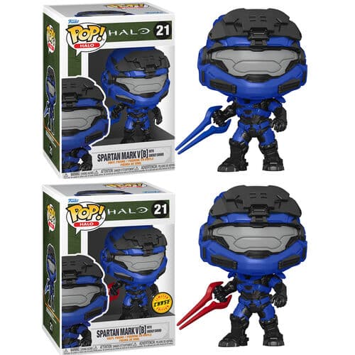 Funko Pop Games: Halo Infinite - Mark V W/blue Sword