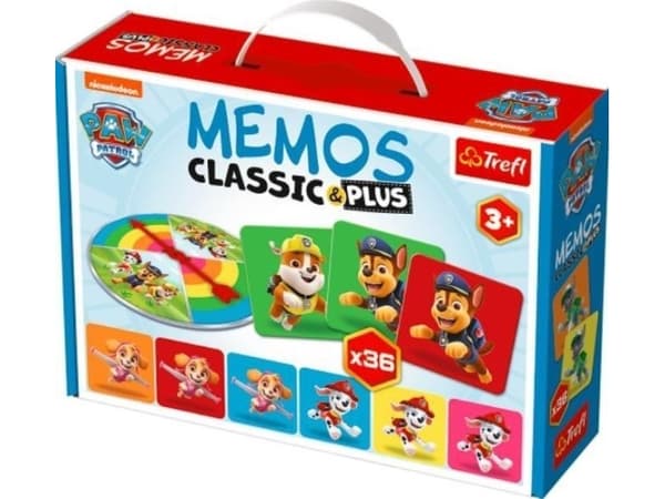 Trefl Memo Classic &amp; Plus Paw Patrol TREFL