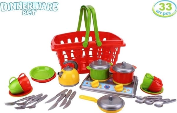 Technok Kitchen set Halinka 10: basket cutlery pots TechnoK 1172 p4