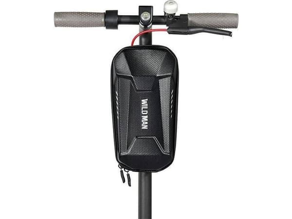 WILDMAN ES8X Plus skootterin kotelo/pidike musta/musta runkopussi