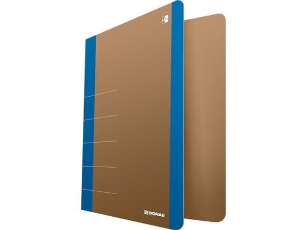 Donau Elektronik Ringpärm 2 ringar Life blå ( 330286101 )