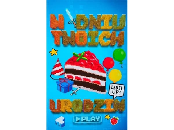 Yeku syntymäpäiväkortti Nuorten kakku 2K
