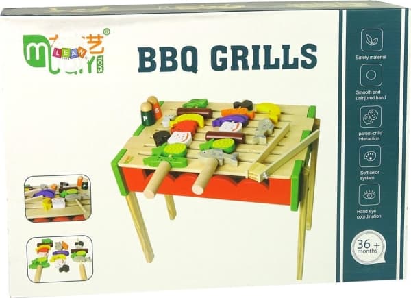 Lean Sport Tregrill Grill Tilbehør Grillspyd Grilling Baking