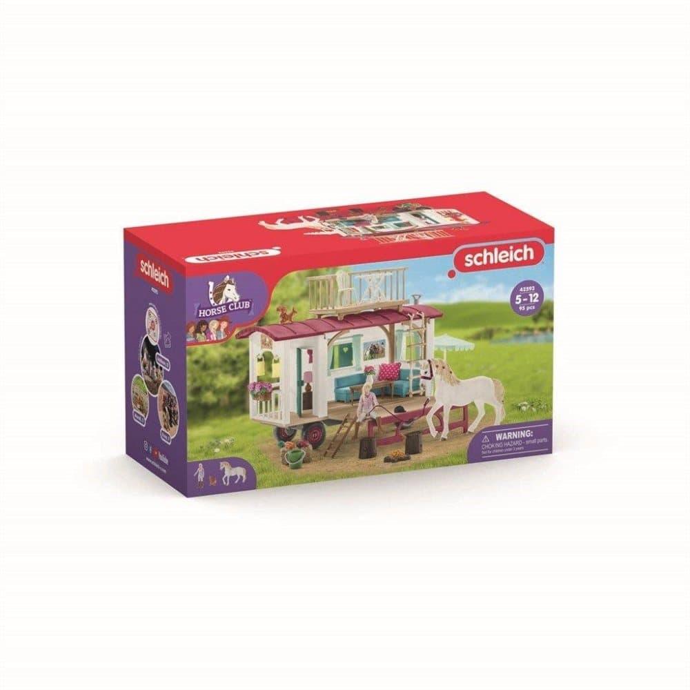 Schleich Horse Club Husvagn för hemliga klubbmöten 42593