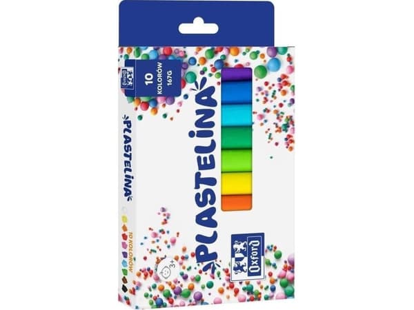 Oxford Plasticine 10 colors 167g