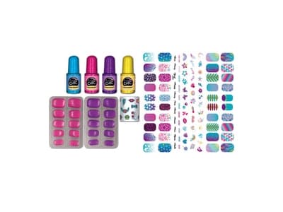 Clementoni Crazy Chic 18689, Nagellacksset för barn, 6 År, Multifärg