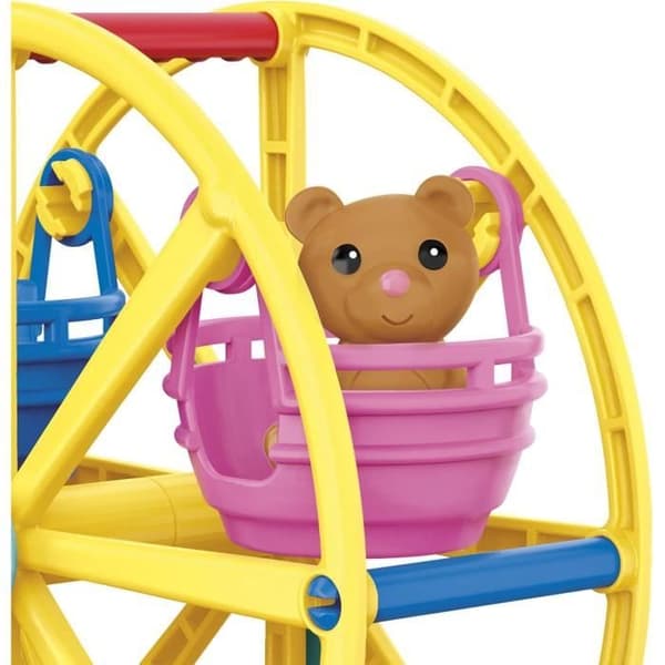 Förskoleleksak - PEPPA PIG - Peppas pariserhjul - Statyett, nalle och pariserhjul - från 3 år