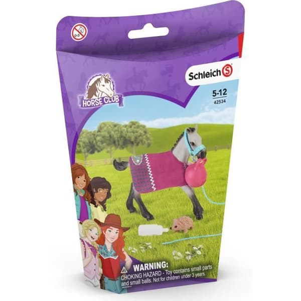 Lekset - SCHLEICH - Lekfullt föl - Rosa - För barn från 5 år och uppåt