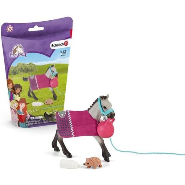 Lekset - SCHLEICH - Lekfullt föl - Rosa - För barn från 5 år och uppåt