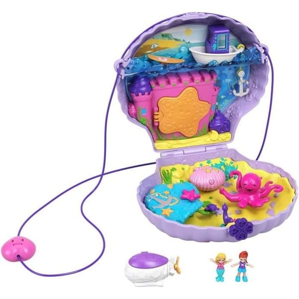 Polly Pocket - The Enchanted Shell Bag - Mini-Doll - 4 år och +