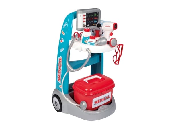 Smoby elektroninen lääkärin vaunu 16 tarviketta (GXP-833621)