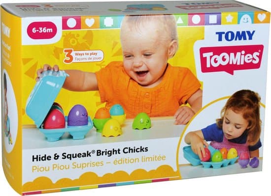 Tomy Toomies Bright Chicks, 0,5 År, Låter, Plast, Multifärg