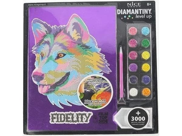 Set with Nice crystals - Dog