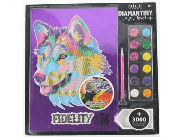 Set with Nice crystals - Dog