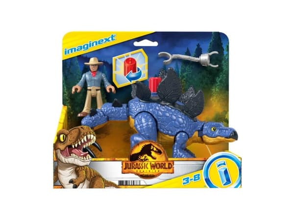 Figurka Mattel Fisher-Price Jurassic World Imaginext Stegozaur GVV64 MATTEL