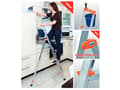 Miniatyrbild 1 av 2: Aluminum ladder [SOLIDY, 126238]