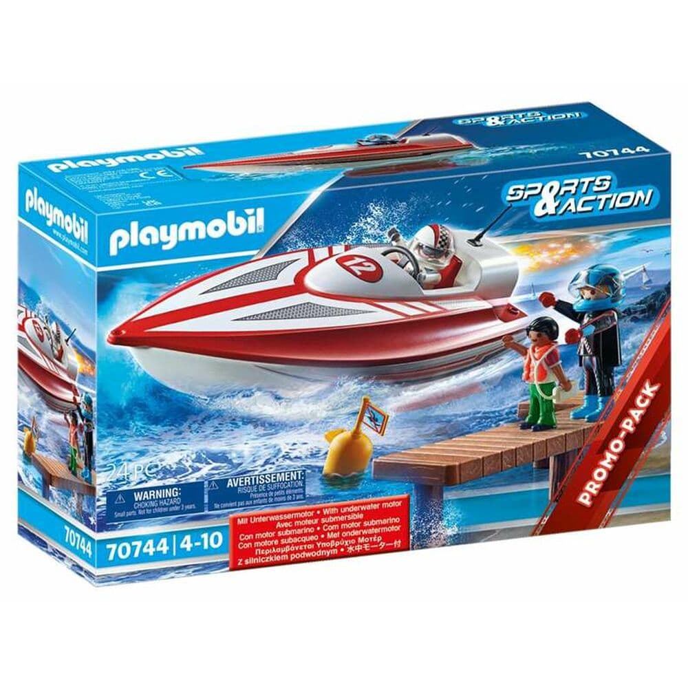 Playset Playmobil Sports & Action Barco Karriärer 70744 (24 pcs)
