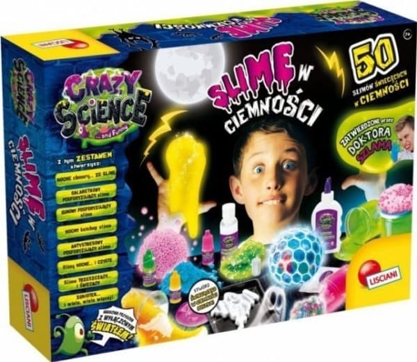 PROMO Crazy Science Slime gløder i mørket 89239 LISCIANI p6