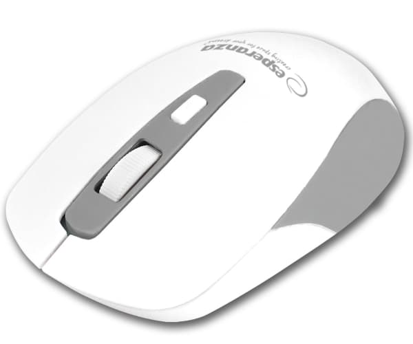 Esperanza EM130W Trådløs Bluetooth 4D-liitäntä, kotelo, valkoinen