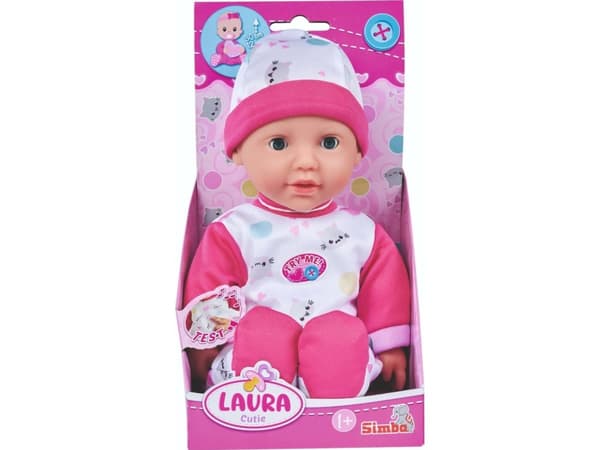 DOCKA 30CM BOBAS LAURA SIMBA WB