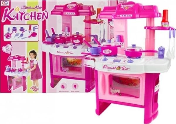 LEANToys Kitchen with Oven For Little Housewife Accessories
