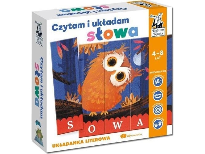 Captain Science. I read and arrange syllables ... Owl