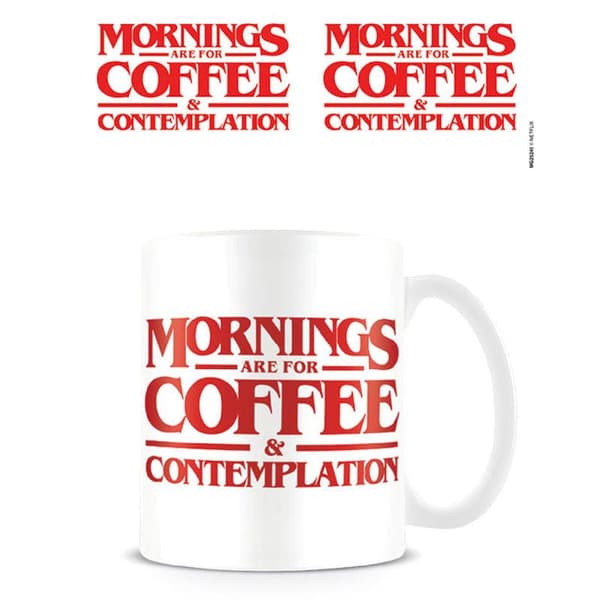 Stranger Things Morning er til kaffekrus