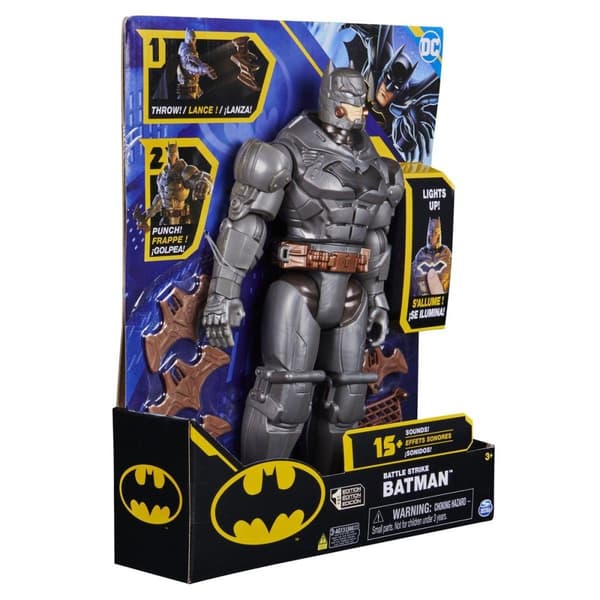 Batman Battle Strike Figur med ljud 30cm