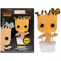 Miniatyrbillede 2 af 5: Marvel Guardians of the Galaxy Groot Large Enamel POP Pin 10cm